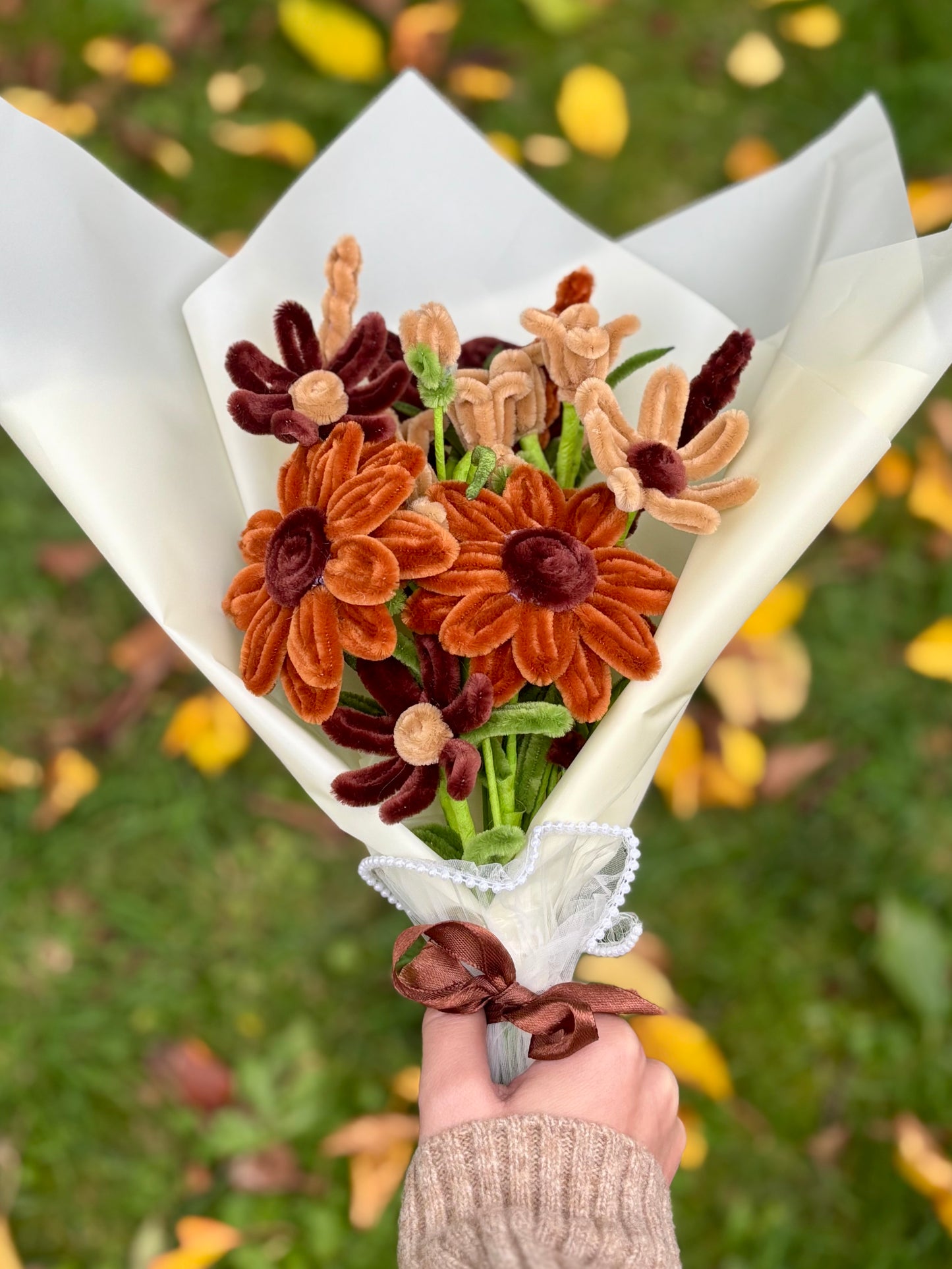 Bouquet éternel - Aube ambrée