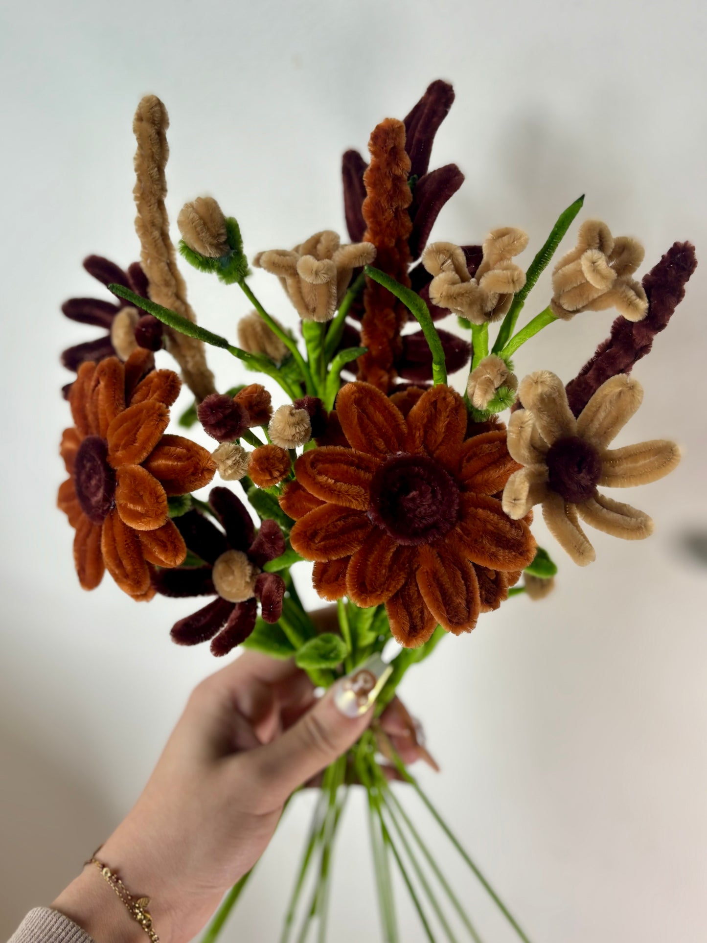 Bouquet éternel - Aube ambrée