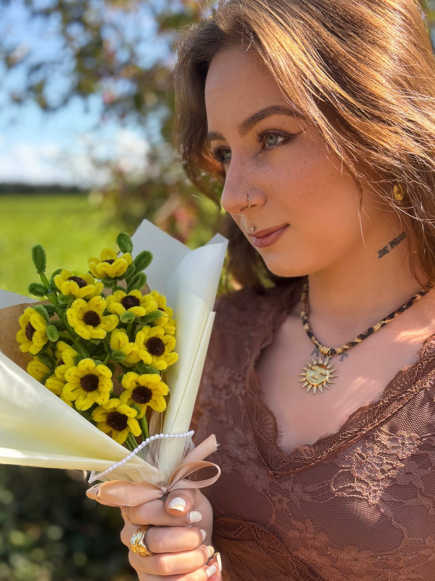 Bouquet éternel - Rayon d'or