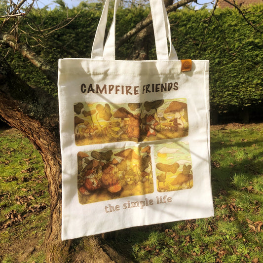 Tote bag - Campfire friends