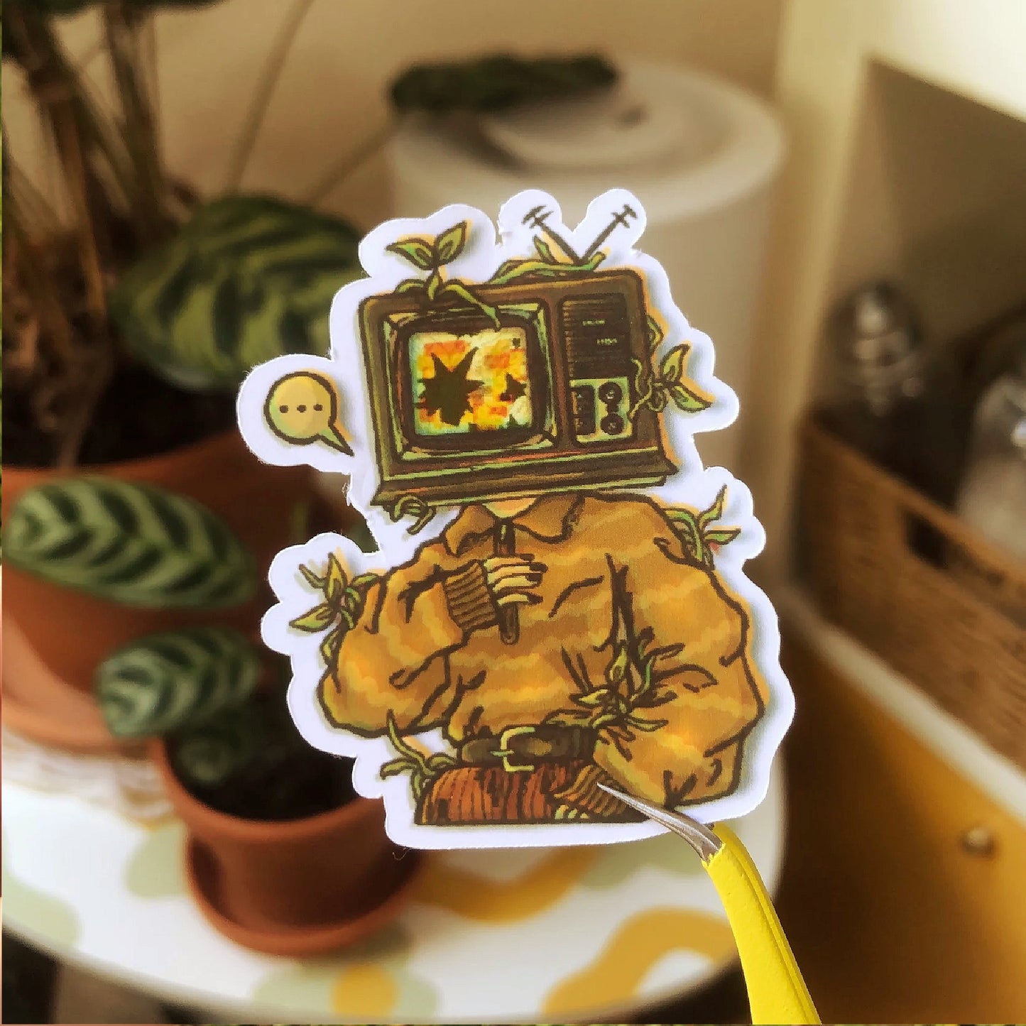 Stickers - TV vintage