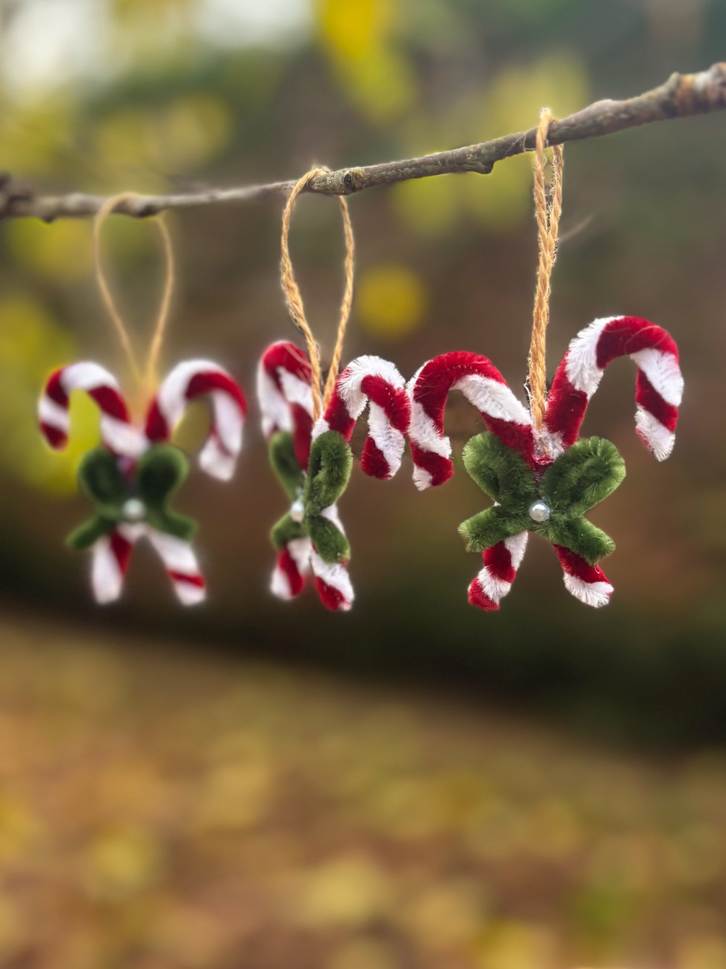 Décoration suspendu - x3 Sucre d’orge