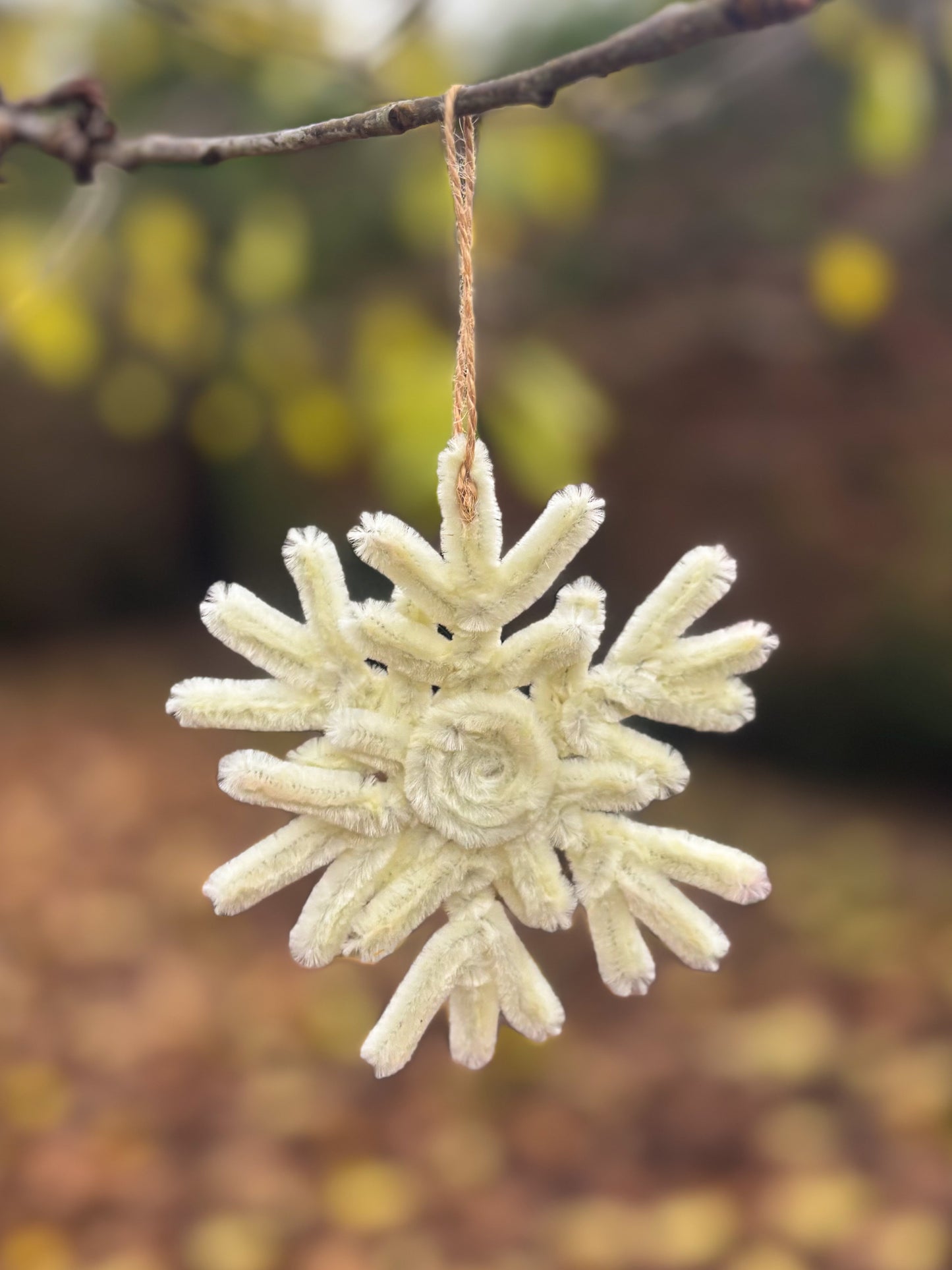 Décoration suspendu - Flocon de neige