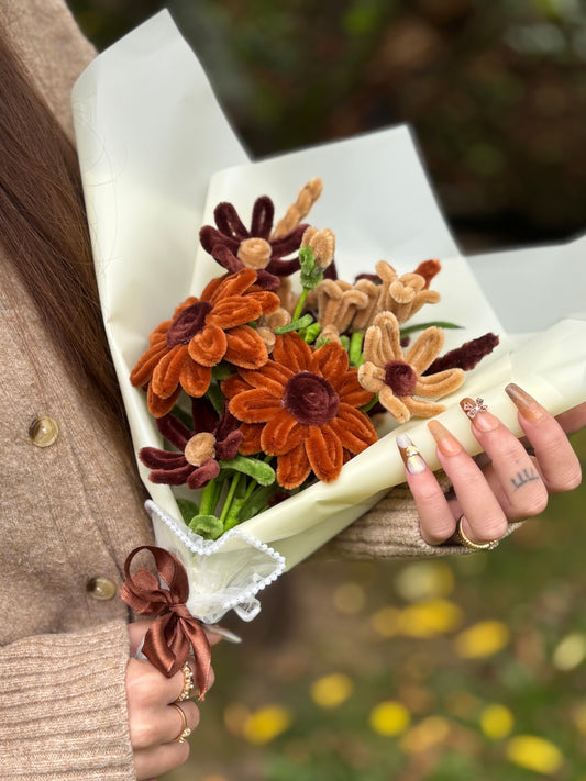 Bouquet éternel - Aube ambrée